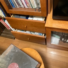 テレビボード　本棚　飾り棚の画像