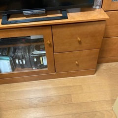 テレビボード　本棚　飾り棚の画像