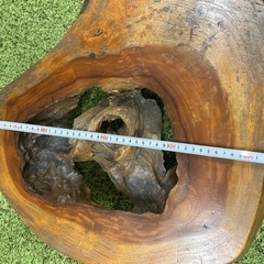 一枚板 テーブル 輪切 ローテーブル 天然木 木製 座卓 小物置きの画像