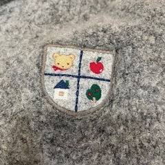 familiar ポンチョ ダウンの画像