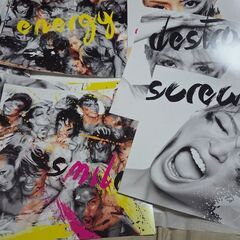 浜崎あゆみレコード寸のポストカードセットの画像