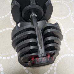 可変式ダンベル42キロ×2　福岡県内なら配達しますの画像