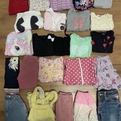 50枚ほど　女の子　ほぼ100 春夏秋冬　まとめ売り　子供服　キッズの画像