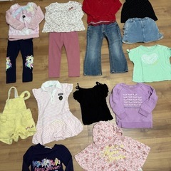 50枚ほど　女の子　ほぼ100 春夏秋冬　まとめ売り　子供服　キッズの画像