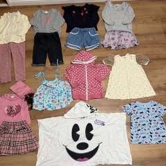 50枚ほど　女の子　ほぼ100 春夏秋冬　まとめ売り　子供服　キッズの画像