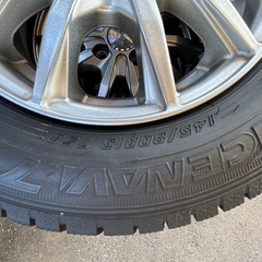 アルミ付スタッドレスタイヤ　4本セット
の画像