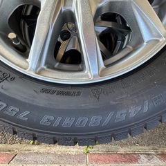 アルミ付スタッドレスタイヤ　4本セット
の画像