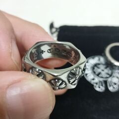 クロムハーツリング2個セットの画像