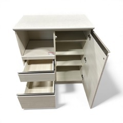  レンジ台 ホワイトの画像