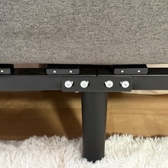 ニトリ シングルベット 
ポケットコイルマットとフレームセットの画像