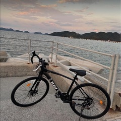 軽量ロードバイク XEAT X-LO08｜状態良好・即乗りOKの画像