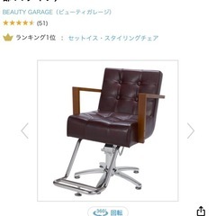 スタイリングチェアALBEROの画像