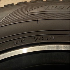 スタッドレスタイヤホイールセット195/65R15の画像
