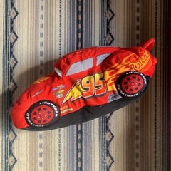 カーズ　ライトニング・マックィーン　ぬいぐるみ
　の画像