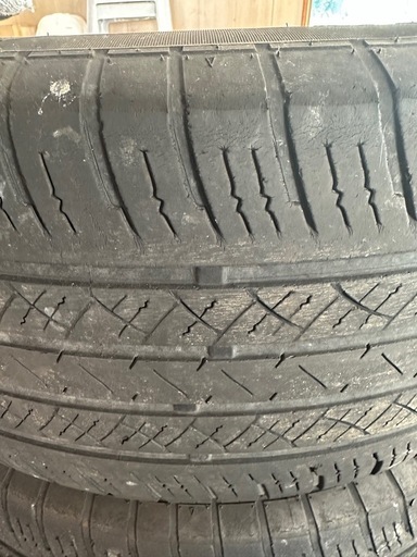 12万→6万　トヨタ　ランクル200ZX 純正 20インチ アルミホイール 285/50R20 4本タイヤ付き