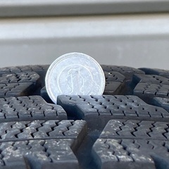 No.178スタットレスタイヤ205/55/16 5H PCD100 アルミホイール付4本セットの画像