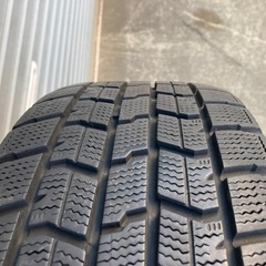 No.178スタットレスタイヤ205/55/16 5H PCD100 アルミホイール付4本セットの画像