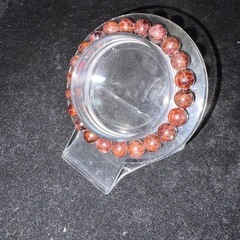 ガーネット8mmブレスレット☪️15.5cmの画像