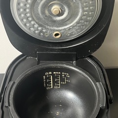 SHARP シャープ 炊飯器 KS-CF05A ブラック　2020ねんしき年式 の画像