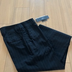 新品タグ付き■INED ストレッチワイドパンツの画像