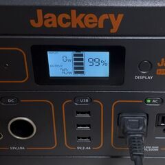 Jackery ジャクリ Portable Power 700 + ソーラーパネル SolarSaga 100Wの画像