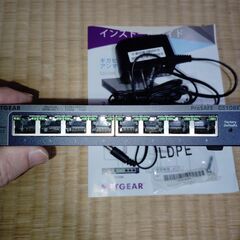 Netgear ギガビットアンマネージプラス・スイッチ（8ポート）の画像