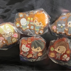 ハイキュー　サンリオコラボ　ラバーマスコットの画像