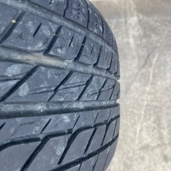 No.180夏タイヤ215/60/17 5H PCD114.3 アルミホイール付4本セットの画像