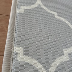 両面使える！リバーシブル　ベビー プレイマット おさるのジョージの画像