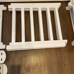 anuri ベビーサークル 180×200cm グレーの画像