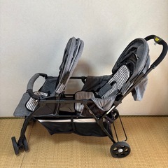 KATOJI 二人乗りベビーカー　縦型　カトジーの画像