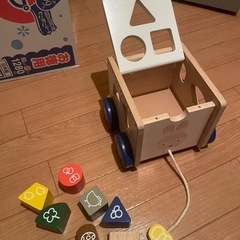 ミッフィー　型はめパズル　木製の画像