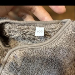 100センチもふもふアウターの画像