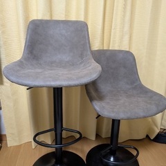 カウンターチェア＊2の画像