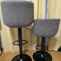 カウンターチェア＊2の画像