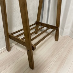 【木製】ハンガーラックの画像