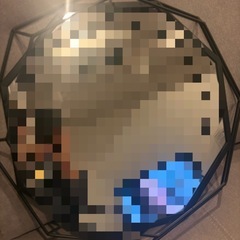 ８角形オシャレミラーの画像