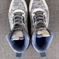 ハイカットスニーカー　くすみパステルの画像