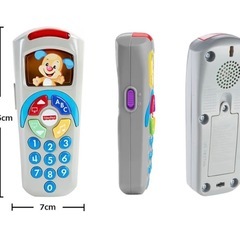 【電池付】フィッシャープライス 赤ちゃん用 リモコン おもちゃの画像