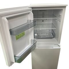 シャープ 2ドア 冷凍冷蔵庫 152L 2022年製 SJ-D15H-W 基本引き取り限定 神奈川県横須賀市の画像