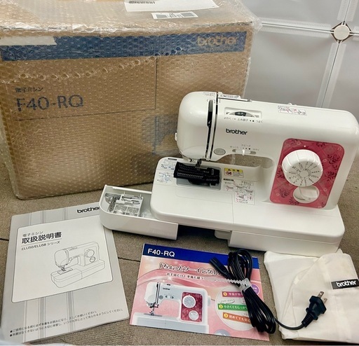 美品！中古 brother ブラザー 電子ミシン F40-RQ