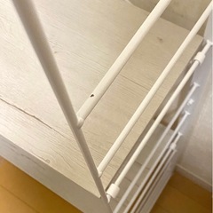 ニトリNポルダ幅80cm+上段追加ユニット+棚板の画像