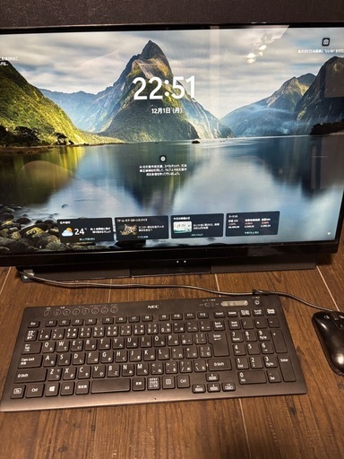 【2019年製一体型デスクトップPC】 NEC LAVIE Desk All-in-one