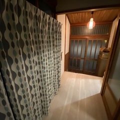 北欧カーテン　ナフコ21style ヤンソンの画像