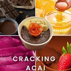 パティシエが手掛ける濃厚クラッキングアサイー✨