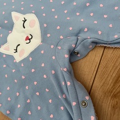 カーターズ　ロンパース　12m ユニコーン　ネコ　ベビーロンパースの画像