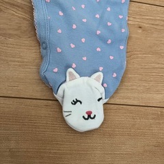 カーターズ　ロンパース　12m ユニコーン　ネコ　ベビーロンパースの画像