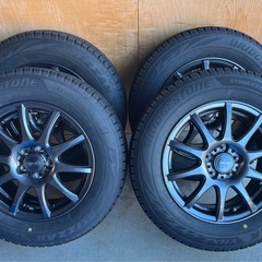24年製195/65R15スタッドレスタイヤホイール付き　ブリヂストンの画像