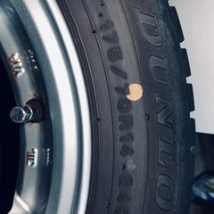 アルミホイール＆スタッドレス　175/70R14。84Qの画像