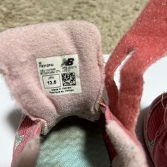 【13.5】New Balance 312 スニーカー  ピンクの画像